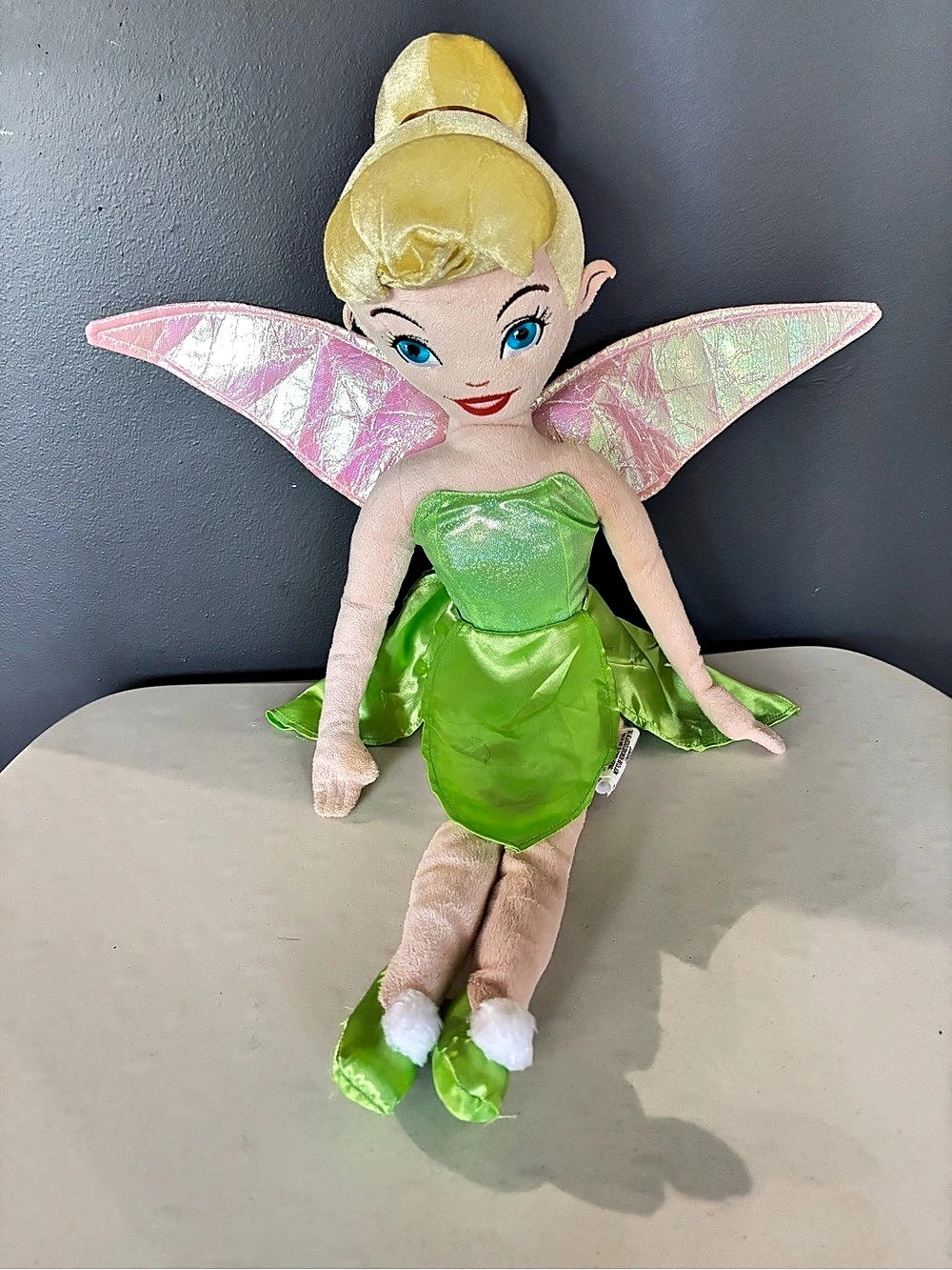 Official Disney Fairies Tinker Bell Large Plush Doll Accent